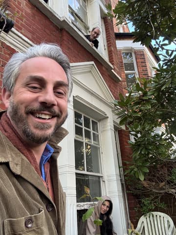Sam Merullo on the campaign trail